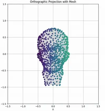 Tracked feature points